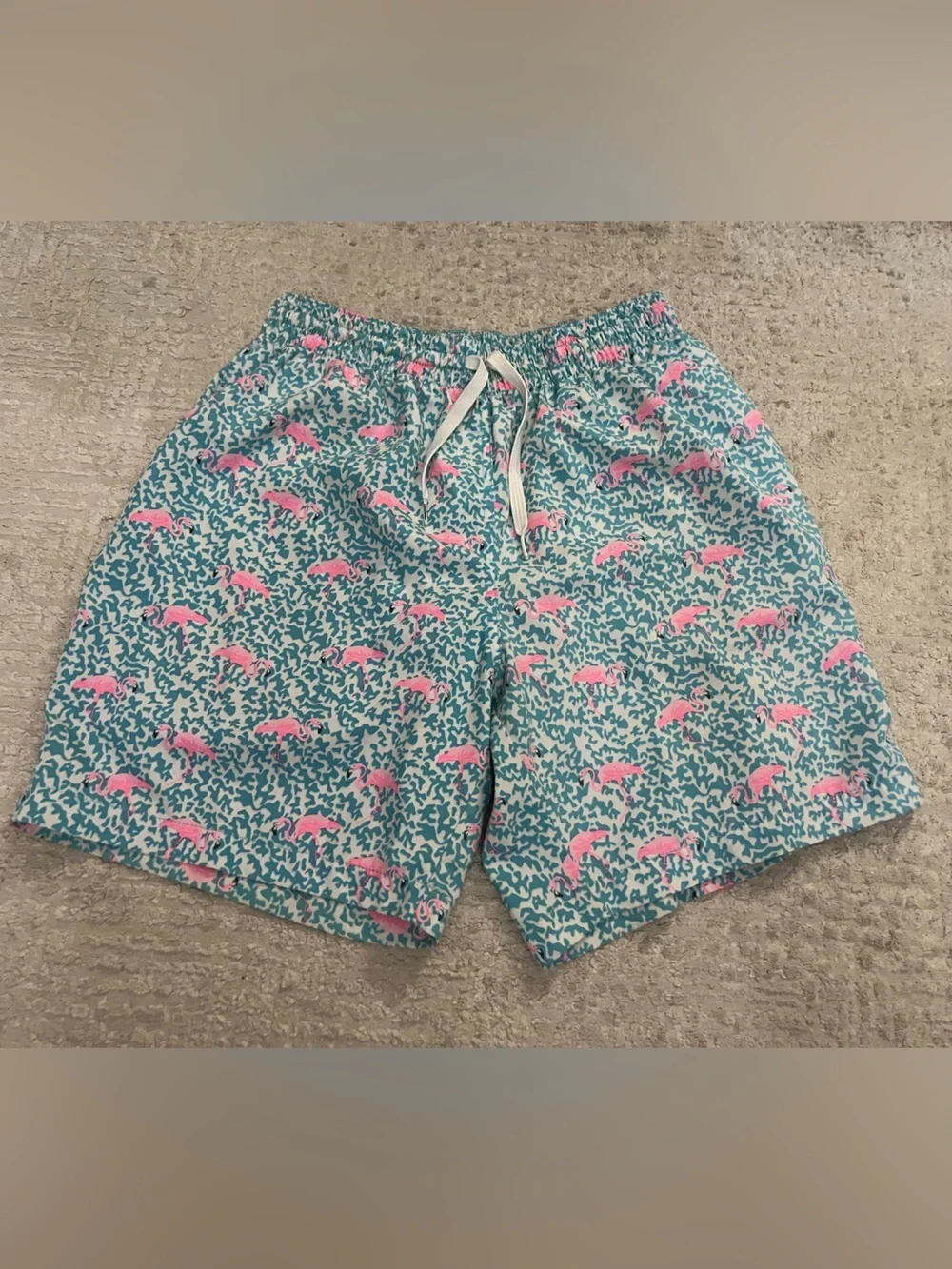 Chubbies 7” Swim Trunks - Flamingo Print